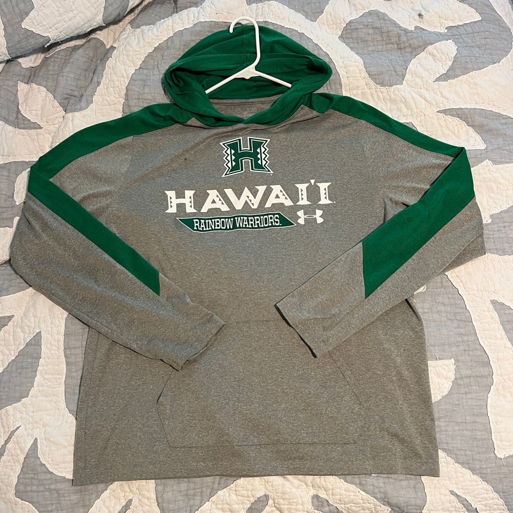 Under Armour University of Hawaii Lightweight Hoodie size XL